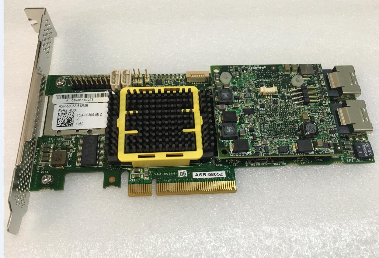Amazon.com: Adaptec ASR-5805Z 512MB 8-Port PCI-e SAS Controller